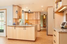 Newcastle Home Remodeling Ideas: Decisions Around pantry storage, drainage and older decks Kitchen Renovation Bellevue for Bellevue Kitchen Remodeling, focused on backsplash detail