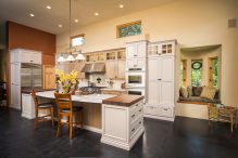 Sammamish Home Remodeling Ideas: Decisions Around sink placement, roof tie-ins and Pine Lake homes Kitchen Bellevue for Bellevue Kitchen Remodeling, focused on cabinet layout