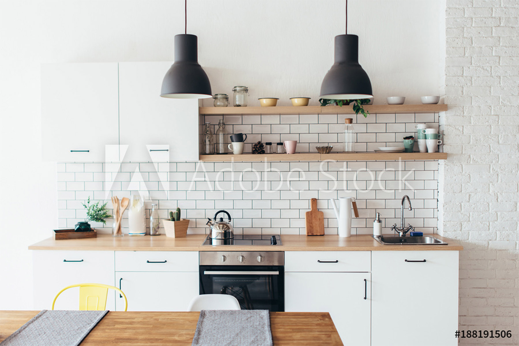 Modern New Light Interior Kitchen White Furniture Dining — Mercer Island Kitchen Modern New Light Interior Kitchen White Furniture Dining for Mercer Island Kitchen Remodeling, focused on daily workflow