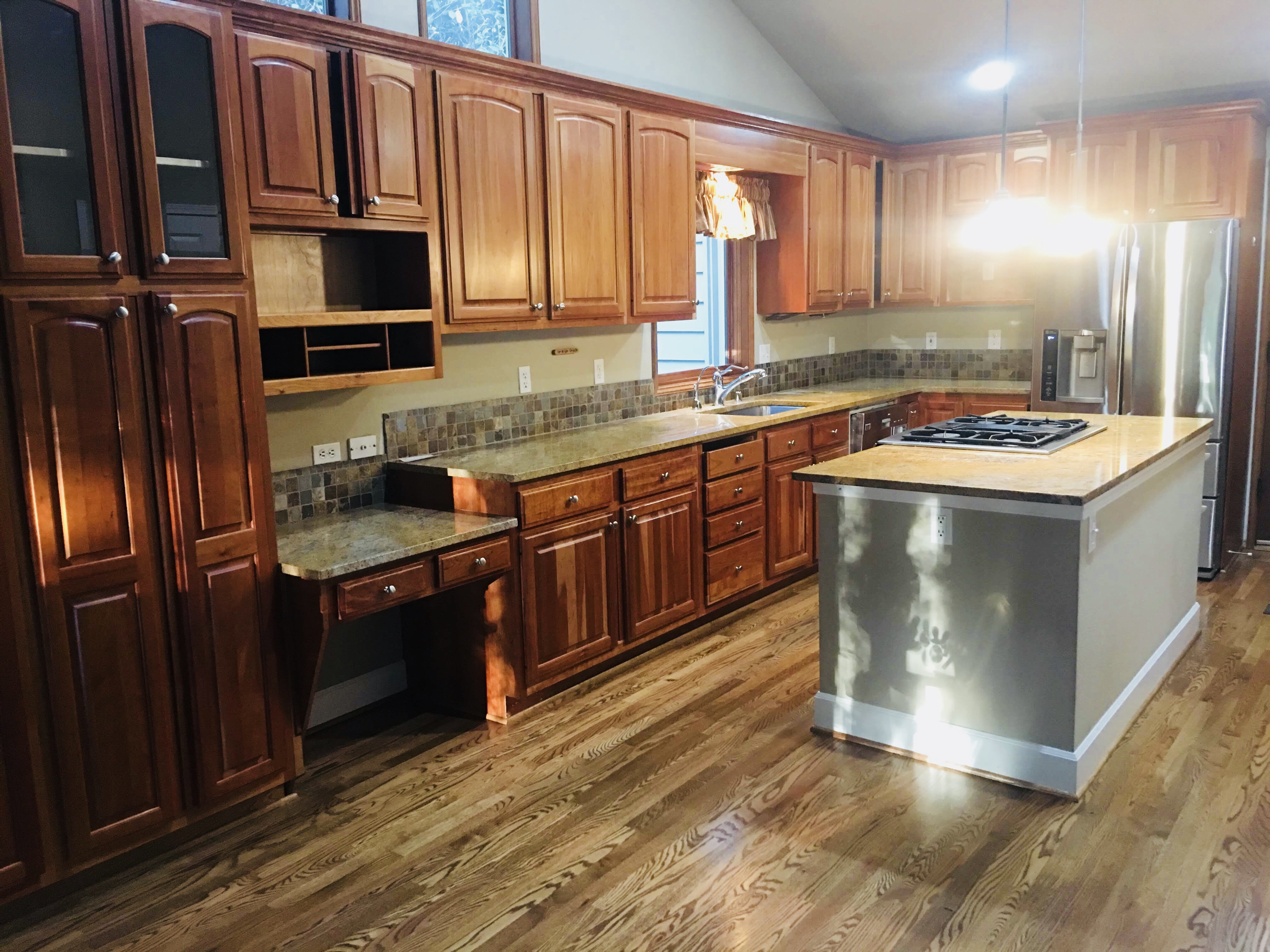 Kitchen Remodel Bellevue After for Bellevue Kitchen Remodeling, focused on lighting placement