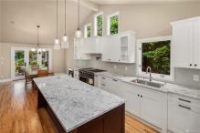 Home Additions Cost Kirkland: Cost Planning for utility extension, temporary kitchen plans and Juanita weather Modern Cabinets Bellevue Seattle for Bellevue Kitchen Remodeling, focused on storage planning
