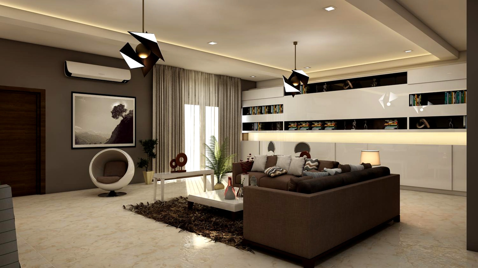 Interior Bellevue for Bellevue General Contracting, focused on finish review