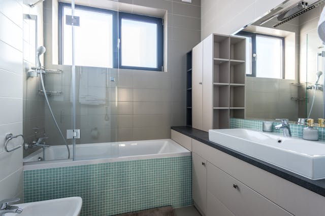 small bathroom storage