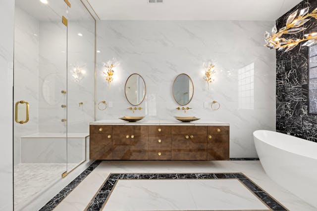 Exquisite Bathroom Designs — Sammamish Bathroom Remodeling Exquisite Bathroom Designs for Sammamish Bathroom Remodeling, focused on lighting balance