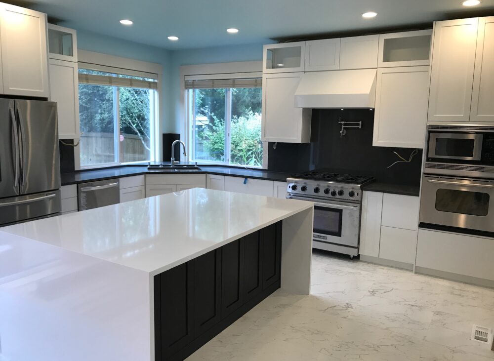 White Kitchen & Living Room Remodel – Bellevue kitchen-remodeling-contractor-project-blc-remodeling-1