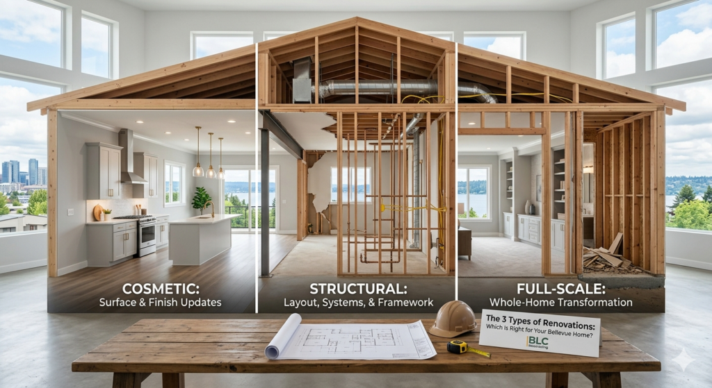 3 Types of Renovations