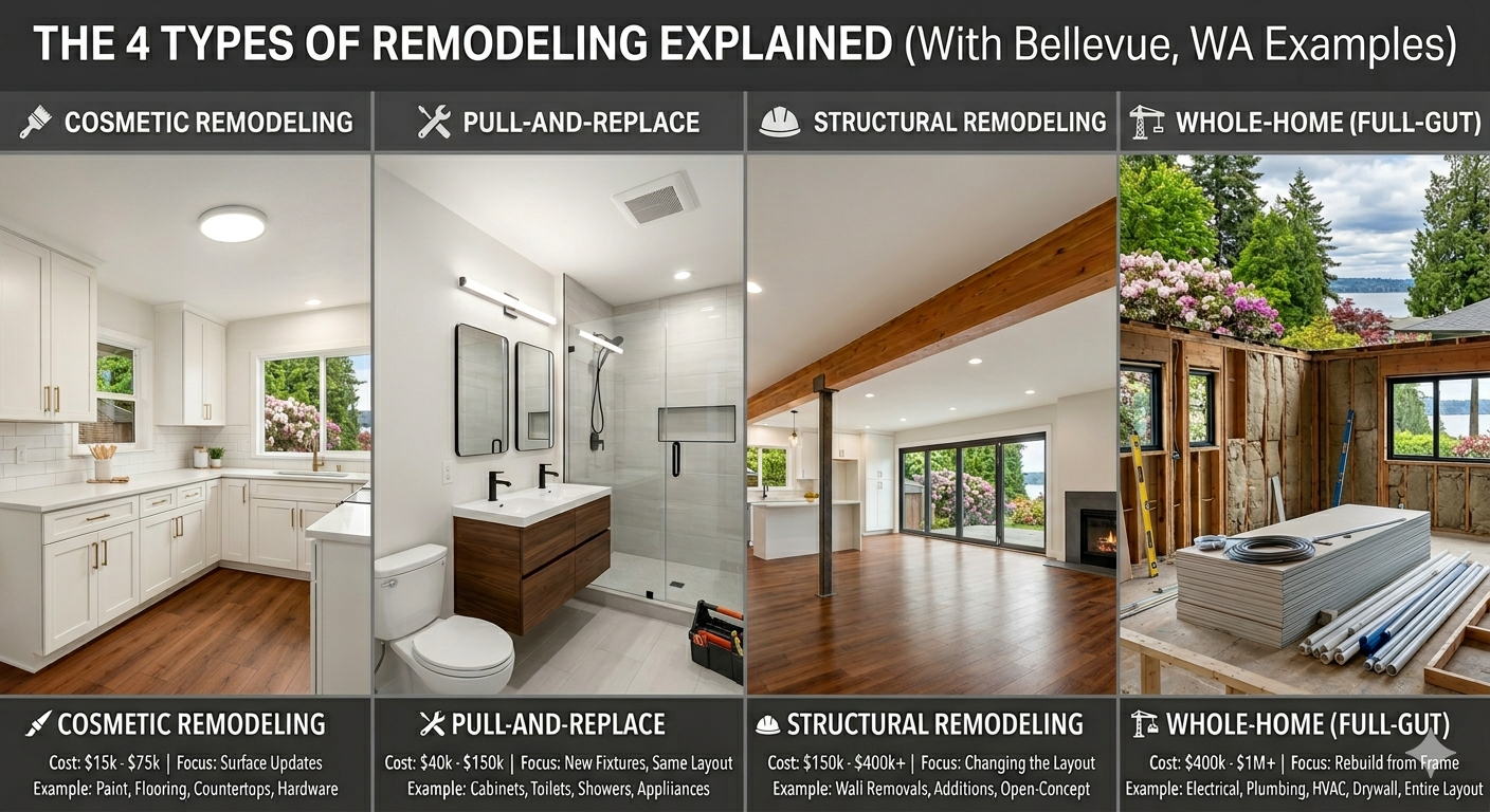 Types of Remodeling Explained | BLC Remodeling