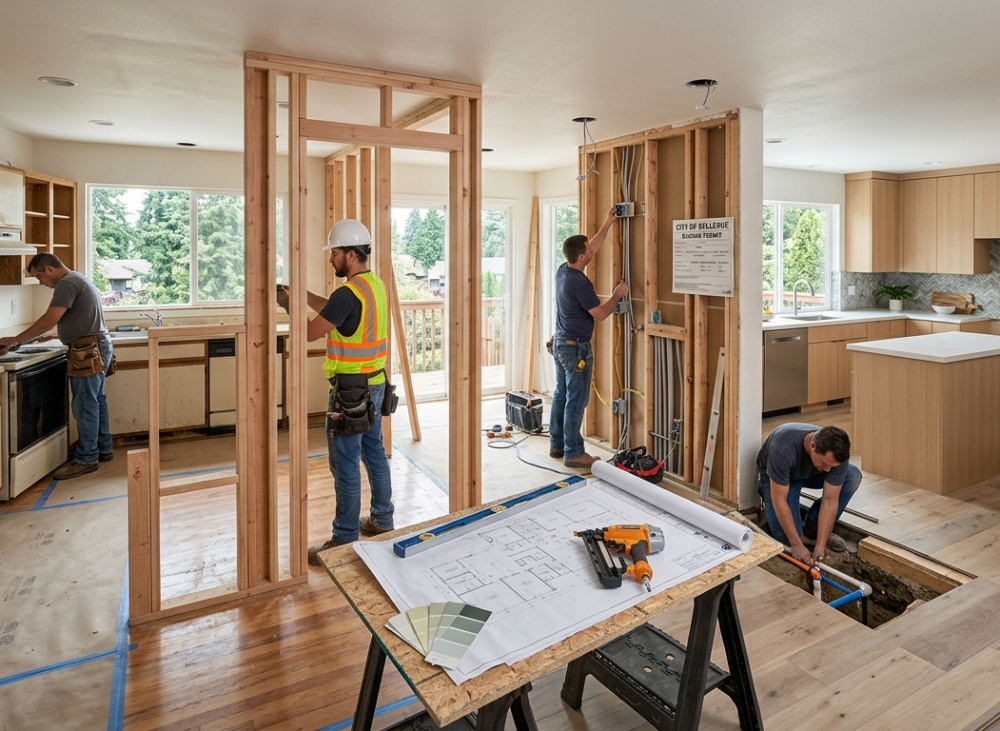What for Eastside Residential Remodeling, focused on layout decisions