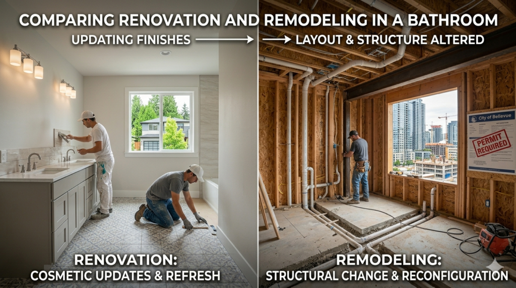 Renovating vs. Remodeling Key Differences Explained