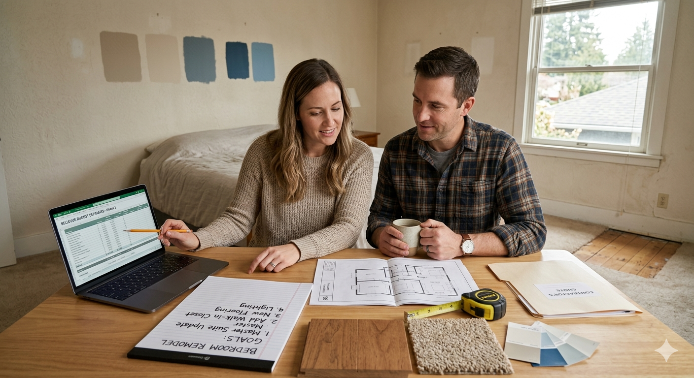 Plan first—set your budget, measure the space, and decide your design before starting any remodeling work.
